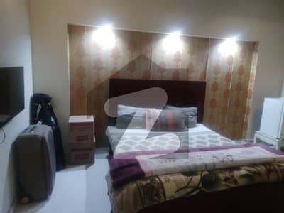 Furnished bedroom with attached bath available for Rent in dha phase 5.