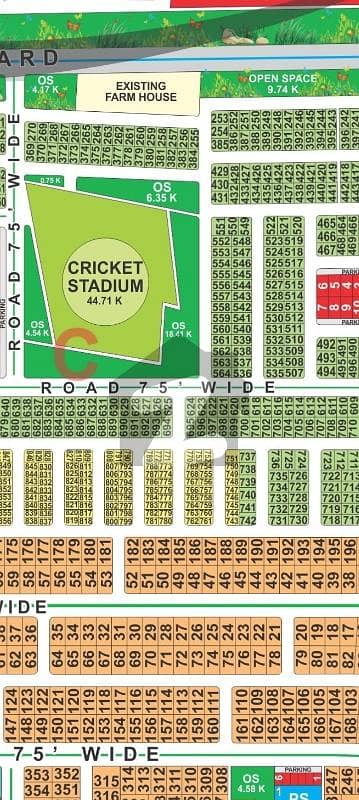 LDA City Lahore C Block 5 Marla Corner Plot For Sale