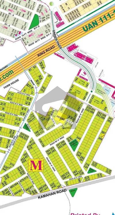 25 Marla Exclusive Plot For Sale Block M Phase 5 DHA Lahore