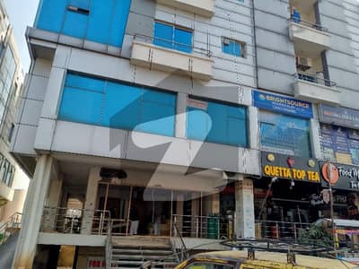 D-12 Markaz Beautiful Margalla Facing Rented Shop For Sale