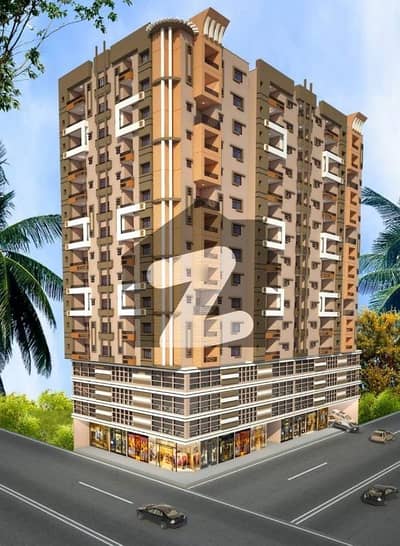 Prime Location North Nazimabad - Block M Flat For Sale Sized 1000 Square Feet