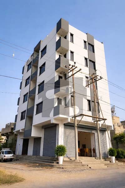 2 Bed Luxury Plus Drawing Room Flat For Sale - Sweet Water &Amp; Boring Available | Gas, Electricity | Brand New Tile Flooring