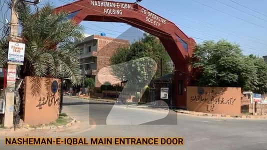 Nasheman e Iqbal phase 1 Corner 10 Marla Plot For Sale