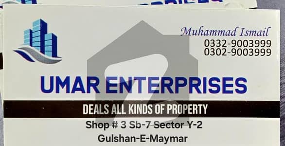 Plot for sale in Gulshan-e-maymar sector Y