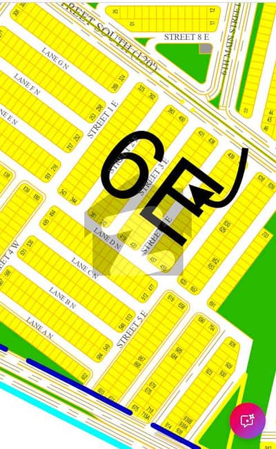 Sector 6-E - 125 Yards Small Number Out Class Location Near 120 Ft Road Chance Deal Plot For Sale