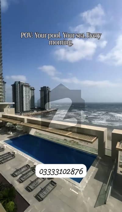 Sea Facing 2 bed the views tower Emaar premium unit.
