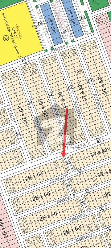 5 Marla 50Ft Road Corner Plot# 3602 Block C Faisal Hills