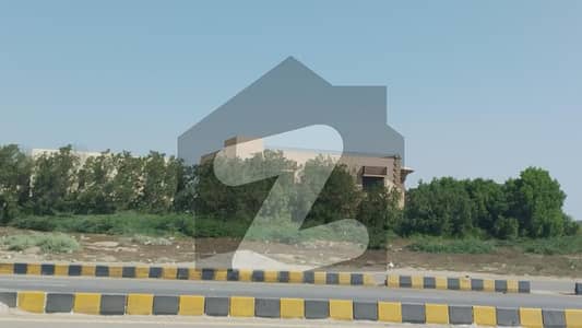 Chance Deal At Saba Avenue On Service Road Between Khy Shajjar & Khy Saqib 500 Yards Plot Most Prime Location In Reasonable