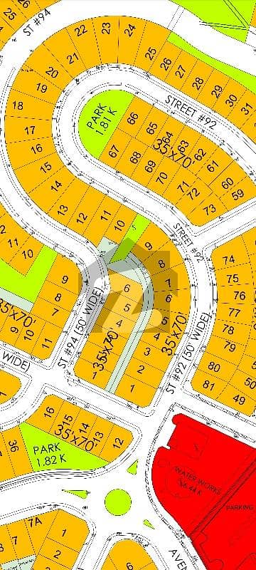 DHA phase3 sector B residential plot available for sale front back road