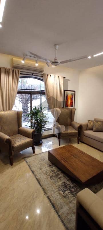 Aesthetically Designed Fully Furnished 5 Bed House Available For Rent E Block Phase 5