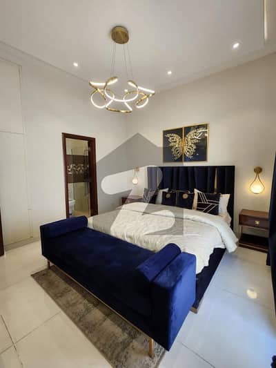 Fully Furnished Apartment on MM Alam Road, Lahore Cheapest Deal in Prime Location!