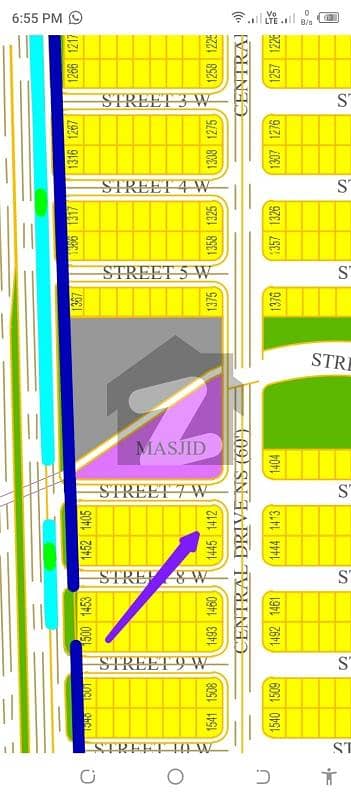 DHA City Karachi plot