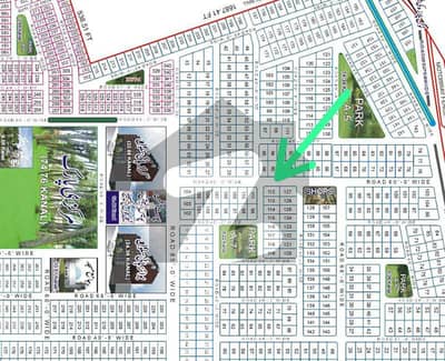 42 marla corner residential plot available