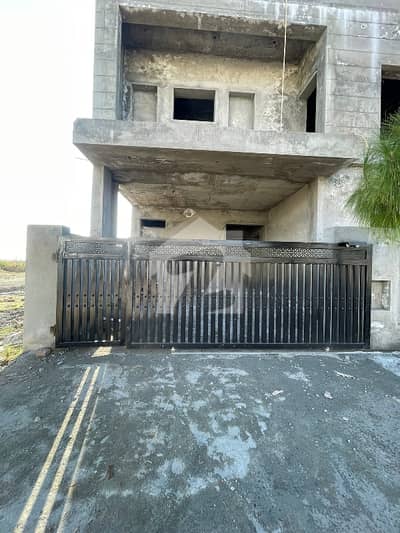 8.8 Marla Corner Grey Structure House for Sale