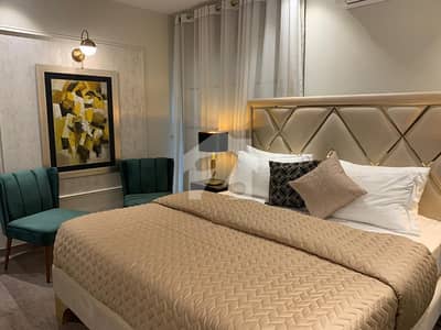 1 BHK Fully Furnished Luxury Apartment Available On Installment In Gulberg 3 Lahore.
