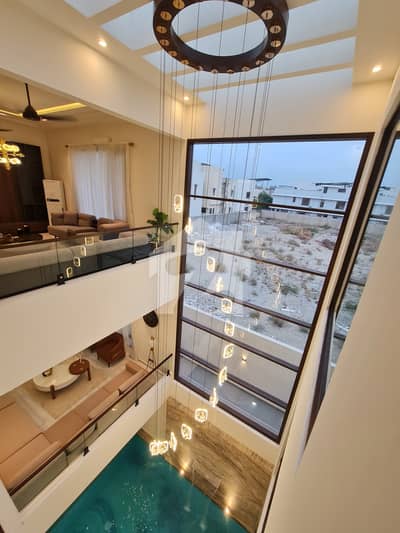 500 Yards Top Quality Architecture Built Dream Villa With Pool Basement Available For Sale