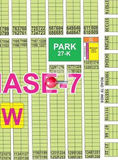 1 kanal Plot For Sale At DHA Phase 7 Sector W Faceing Park Prime Loc 1 kanal Plot For Sale At DHA Phase 7 Sector W Faceing Park Prime Loc