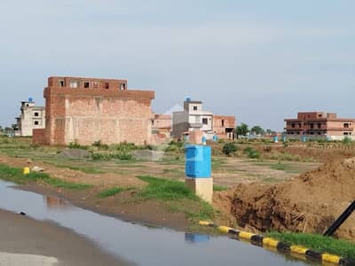LDA City Premium 10 Marla Corner Plot Ready for Construction Near Chenab Road & Main Commercial