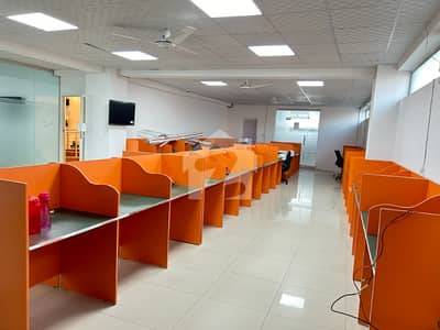 1500 Sq Ft Call Center & Software House Space For Rent