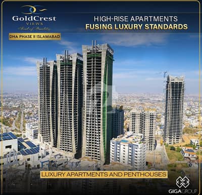 Most Specious & Luxury Goldcrest Highlife-III 3 Bedrooms Apartment Margalla View Rooftop Swimming Pool Near Giga Mall Dha Phase 2 Islamabad