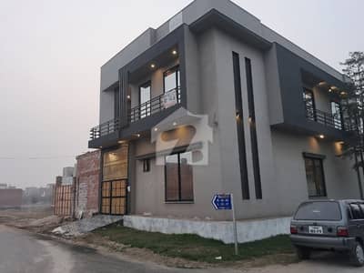 5.5 Marla Brand New Corner House For Sale