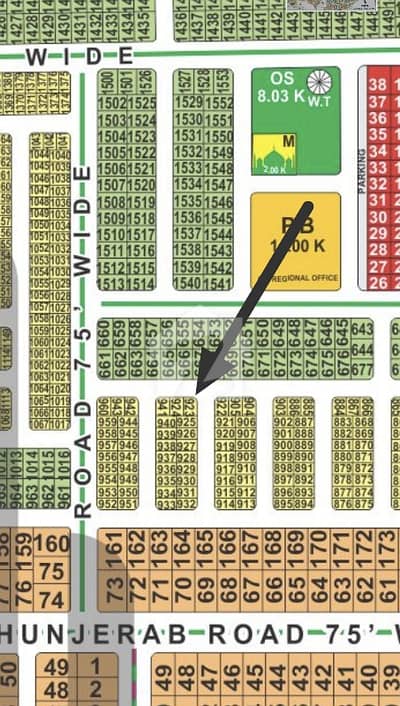 corner 5 Marla block c hot location plot available