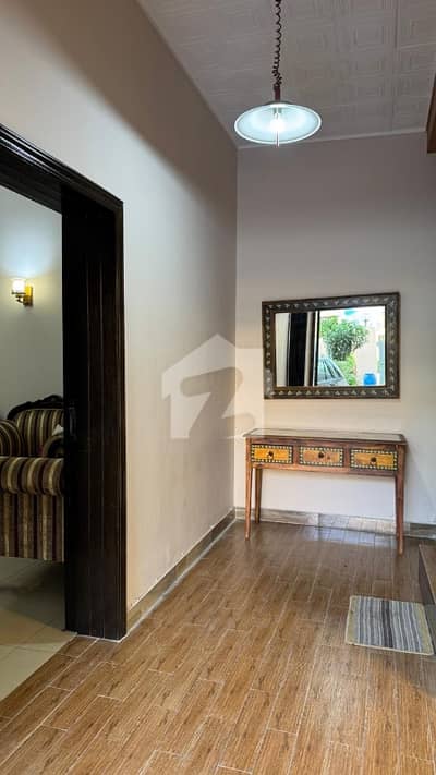 fully furnished ground portion for single or couples foreigners and diplomats