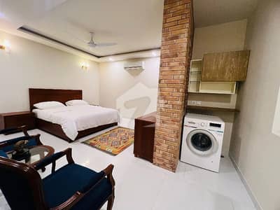 Brand New 1 Bed Ground Floor Fully Furnished Available For Rent In F-8