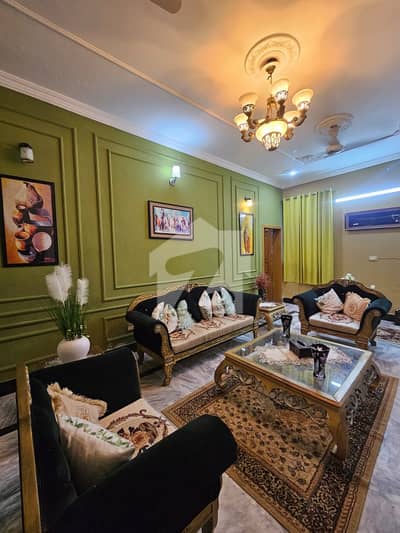 Two Bed Fully Luxury Furnished Lower Portion Available For Rent In Prime Location. Contact # 03177859451