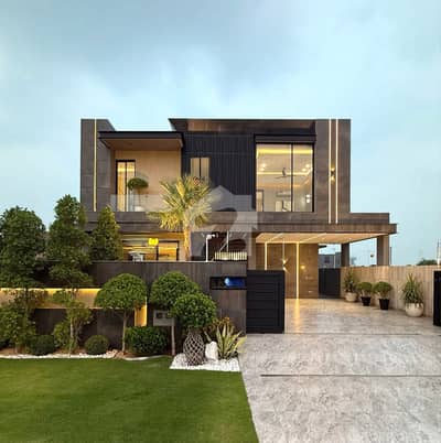 One Kanal Brand New Luxury Ultra-Modern Design Most Beautiful Semi Furnished Bungalow 2 Servant Quarter In Basement For Sale At Prime Location Of DHA Lahore Near To Park Masjid & DHA Raya Fairways Commercial.
