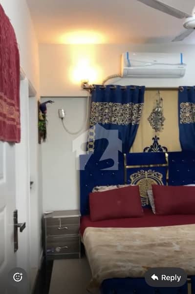 Neat Clean One Bed Furnished 4th Floor Flat Available For Rent