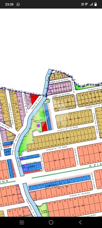 Mini Market 20x30 Commercial Plot In Block B and F
