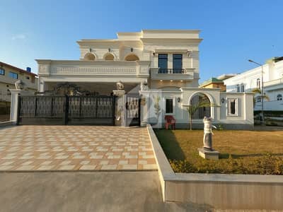 G 13 50x90 1 kanal Brand new House Proper Corner Extra Land Well maintained Lawn Extra exactly 500 sqy