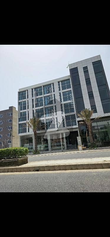 Main Zulfiqar Avenue Office For Rent Front Entrance