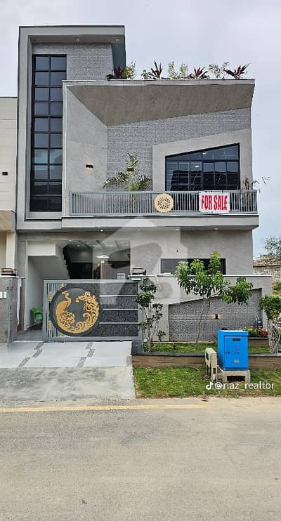 5 Marla Double Unit designer House Available. For Sale in Faisal Town F-18 Islamabad.