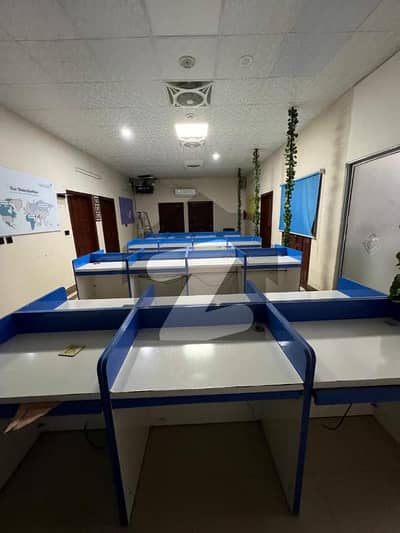 SILENT COMMERCIAL OFFICE FOR RENT PRIME LOCATION AT BLOCK 5 GULSHAN