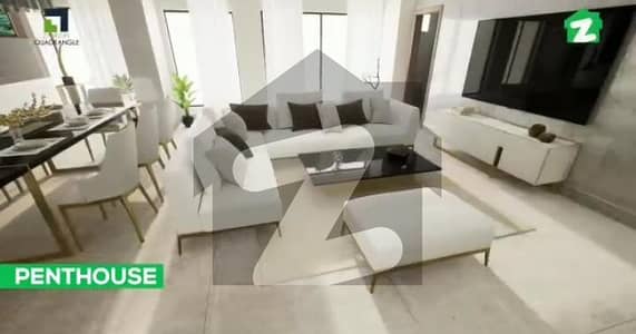 2928 Square Feet Penthouse For Sale In Zameen Quadrangle Lahore 11th Floor Swimming Pool View