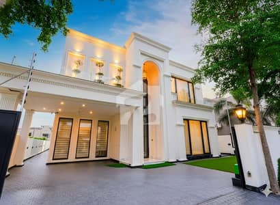 1 Kanal Top Quality Build Luxurious Beautiful Ultra Modern Design Villa Fully Furnished With Basement For Sale In DHA Lahore Phase 7 Prime Location, Near RAYA.