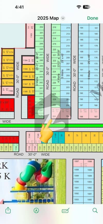 231-M 8 Marla Corner Plot Available For Sale At Hot Location Al Rehman Garden Phase 2 Lahore