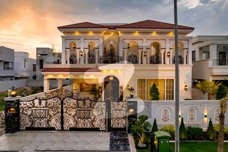 Corner 22 Marla Luxury 1 Kanal House For Sale In DHA Lahore Classic Design Bungalow