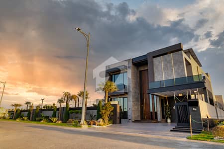2 Kanal Lash Green Lawn + 1 Kanal Brand New Luxury Ultra-Modern Design Most Beautiful Full Basement Fully Furnished Swimming Pool Bungalow For Sale At Prime Location Of DHA Lahore Near To Park Masjid & Commercial Market.