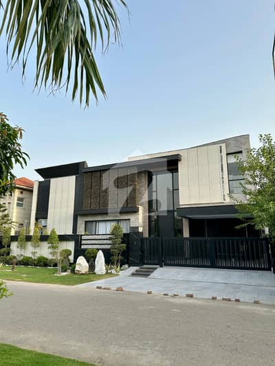 21 Marla Brand New Luxury Ultra-Modern Design Most Beautiful 7-Bedroom Full Basement Fully Furnished GYM Home Theater Bungalow For Sale At Prime Location Of DHA Lahore Near To Park Masjid & Commercial Market.