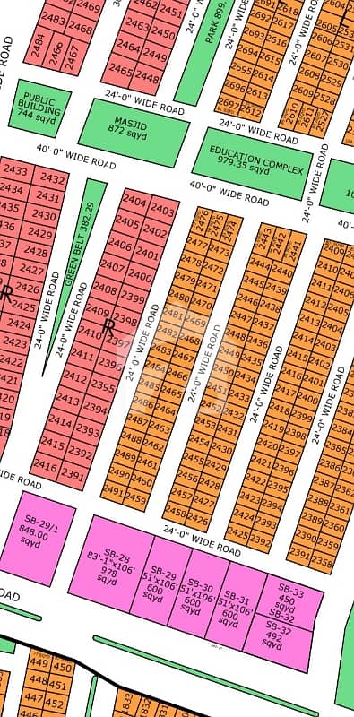 80 Yd West Open Plot For Sale