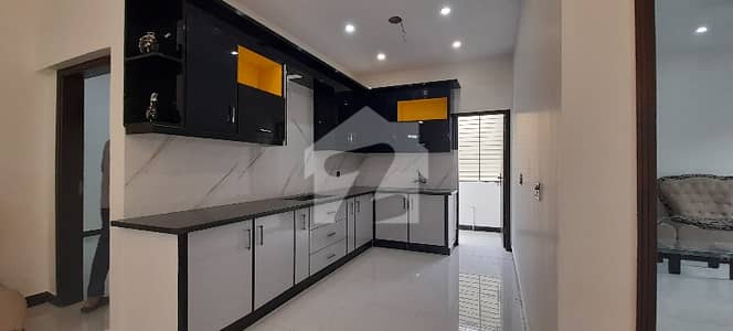 Brand New Flat Available For Rent 2bed Drawing Dining With Huge Terrace West Open Main Khalid Bin Waleed Road With Lift And Car Parking