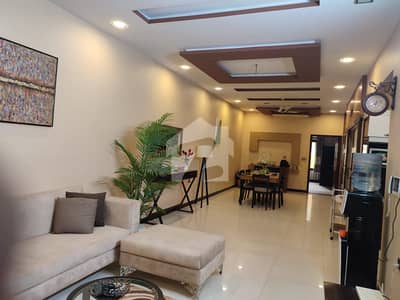 4 Bed Drawing Dining With Basement Brand New With Servant Quarter Corner West Open With 2 Car Parking And Standby Generator Lower Portion For Sale