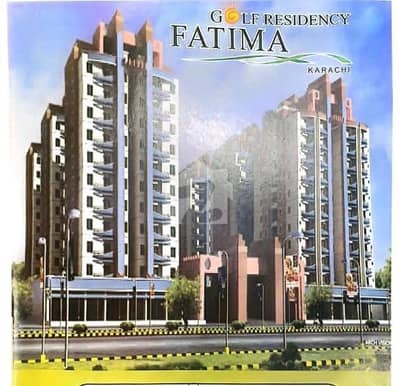 Fatima Golf Residency falet corner West open second Floor 3 Room 800 Square Feet Transfer Flat West Open