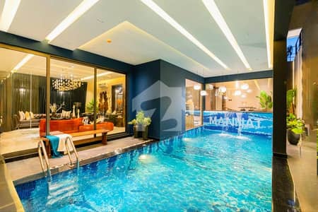 BEAUTIFUL LARGE SWIMMING POOL | 1 KANAL ULTRA TOP-NOTCH LUXURY BUNGALOW | BACK OF RAYA FAIRWAYS | DHA PHASE 7 | 100% ORIGINAL DEAL