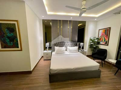Fully Furnished Apartment on MM Alam Road, Lahore Cheapest Deal in Prime Location!