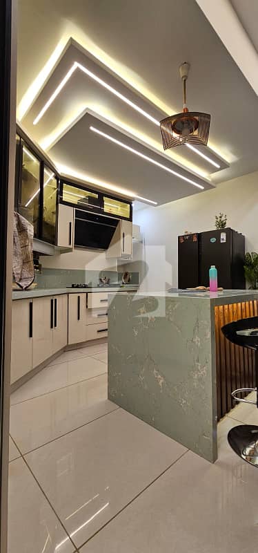 North Nazimabad Block I Brand New Ultra Luxury House Most Expensive Fittings G+1 Play Area For Kids