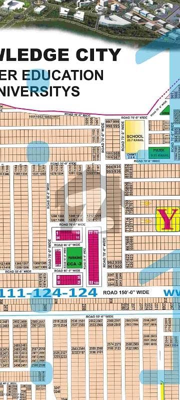 1 Kanal Corner Plot Sector Y Phase 7 DHA Lahore
